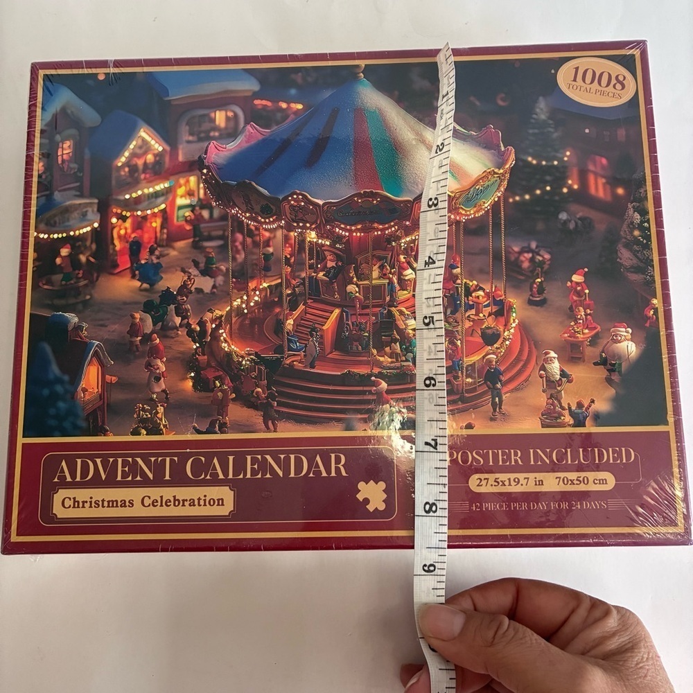 Christmas Celebrations Carousel Advent Calendar Puzzle 1008 pieces - Picture 7 of 8